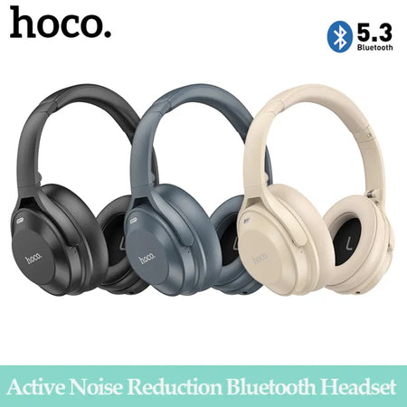 HOCO W37 Wireless Bluetooth Headset ANC Noise Canceling Headphones With Microphone BT5.3 HD