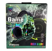 Karler Headset RGB Light built-in microphone gaming headphones