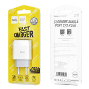 Hoco Wall charger “C72A Glorious” EU plug single USB adapter