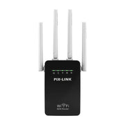 PIXLINK 300Mbps WR09 Wireless WIFI Router Repeater Booster Extender Home Network 802.11b/g/n RJ45 2 Ports Wilreless-N Wi-Fi