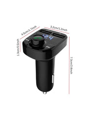 Allison MP3 wireless car charger dual usb FM transmitter