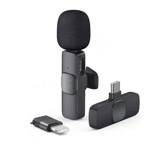 K8 Microphone Wireless For iPhone And Samsung Type-C