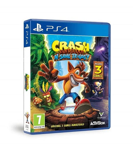 Crash Bandicoot N.Sane Trilogy PS4 cd (used)