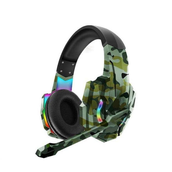 Karler Headset RGB Light built-in microphone gaming headphones