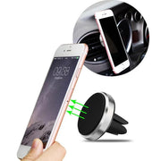 Universal car air vent magnetic phone holder