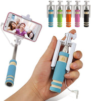 Monopod Selfie Stick-Mini with Aux Cable no Bluetooth