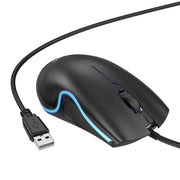 Wired Gaming Mouse w/ RGB Light (GM19)