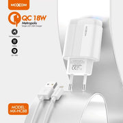 MOXOM MX-HC88 18W CHARGER