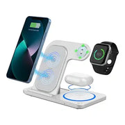 WiWU Foldable 3 in 1 Wireless Charger