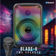 GTS wireless Speaker Flame lights with microphone