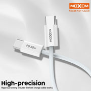 MOXOM Cable MX-CB238 PD 60W Original Fast Data Cable Type-C to Type-C