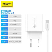 Foneng charger EU13 3A