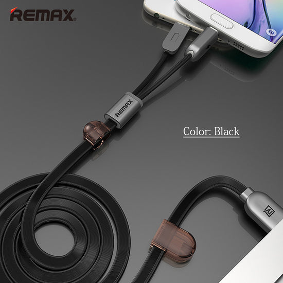 REMAX 2.1A cable charger Transmission For Lighting/Micro USB 2in1