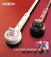 Moxom cable stand 2.4A fast charging - Micro/Type-C