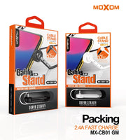 Moxom cable stand 2.4A fast charging - Micro/Type-C