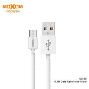 Moxom short cable 0.3m 2.4A quick charge - Micro