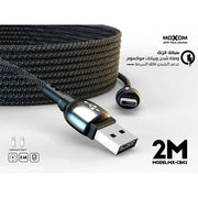 Moxom data cable 3M long fast charging