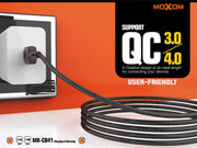 Moxom 1.5m Data cable 2.4A fast charging - Micro