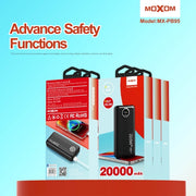 Moxom powerbank 20000 mAh Business LCD PD20W SCP 22.5W pb95