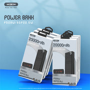 Moxom PowerBank 20000mAh Mx-pb89 PD20w 22.5W