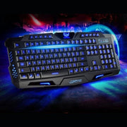 Gaming keyboard m200 3 colors led illuminated pc Gamer keyboard