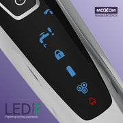 MOXOM MX-ER04 IPX6 Pristine Electric Shaver anti slip grip