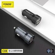 Foneng USB-A 2-PORT CAR CHARGER (2.4A)