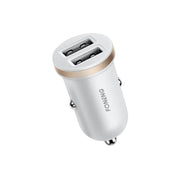 FONENG Type-C Mini dual usb car charger 2.4A fast charging with cable