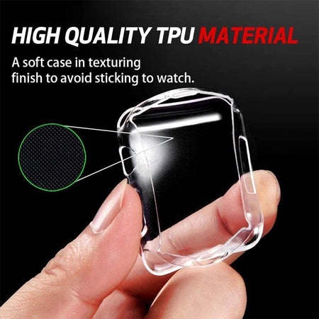 Apple watch silicone clear case