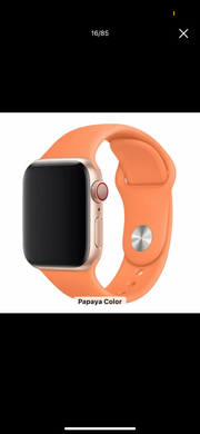 Silicone bands for apple watch