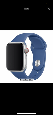 Silicone bands for apple watch