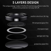 Camera Ring lens protector for iPhone