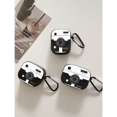 Camera design case for airpods