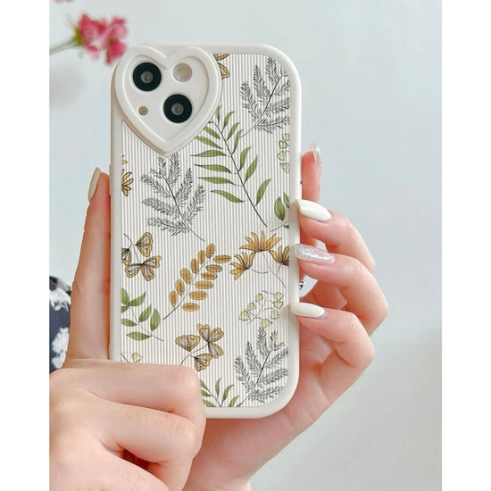 Plants pattern phone case