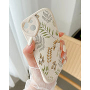 Plants pattern phone case